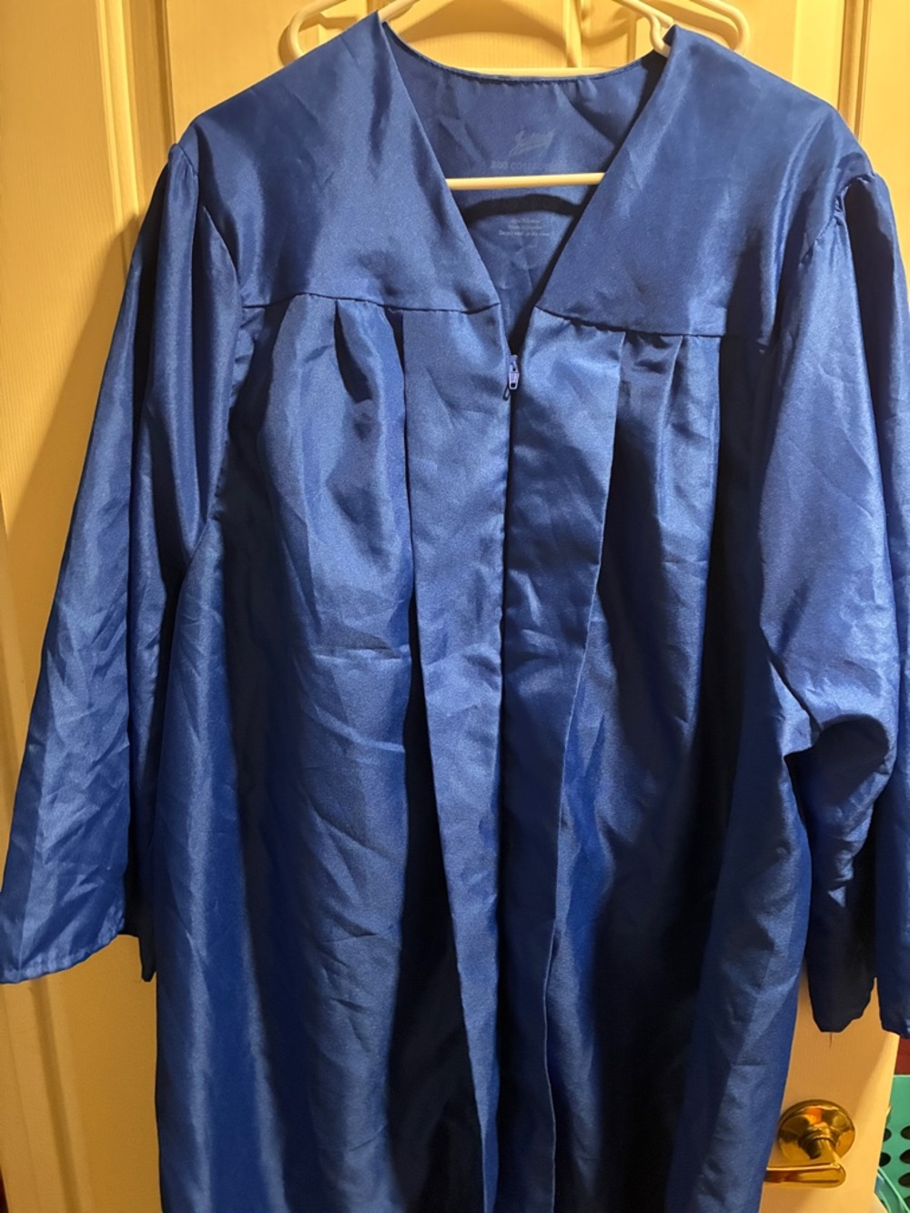 Men's Royal Blue Graduation Gown